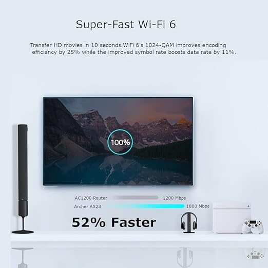 TP-Link Archer AX23 AX1800 gamingstoreuae TP-Link Archer AX23 AX1800 gamingstoreuae
